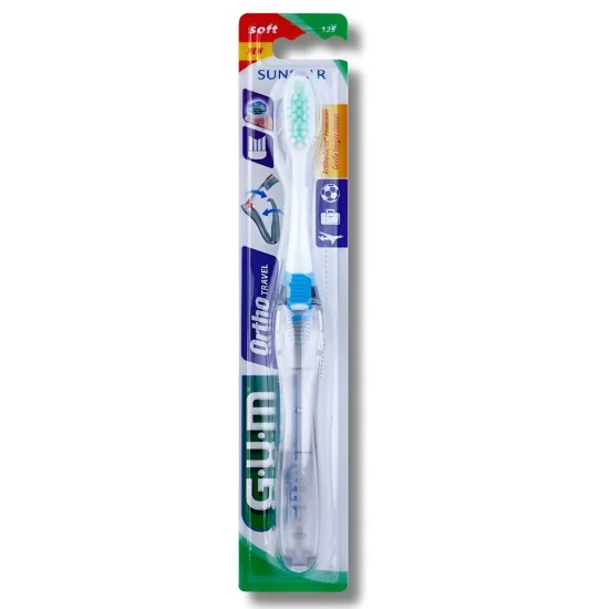 GUM - BROSSE A DENTS ORTHO VOYAGE 125 pour Hygiène
