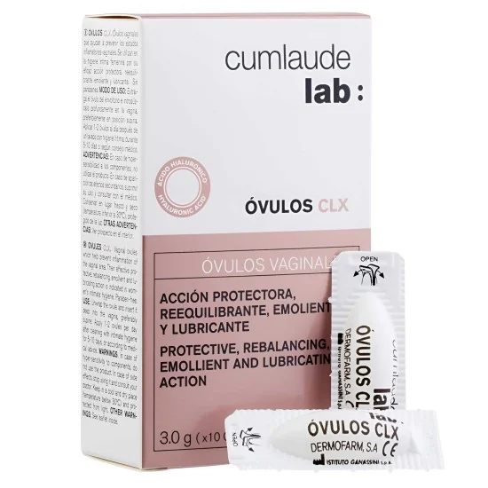 CUMLAUDE LAB - OVULOS CLX OVULES VAGINALES BOITE DE 10 pour Hygiène