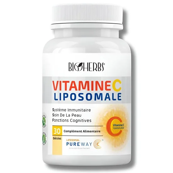 BIOHERBS - VITAMINE C LIPOSOMALE 30 GELULES pour Compléments Alimen...