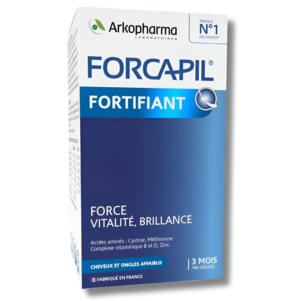 AKOPHARMA FORCAPIL - CHEVEUX ET ONGLES 180 GELULES pour Beauté