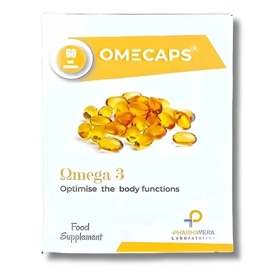 OMECAPS - OMEGA 3 60 CAPSULES pour Compléments Alimentaires