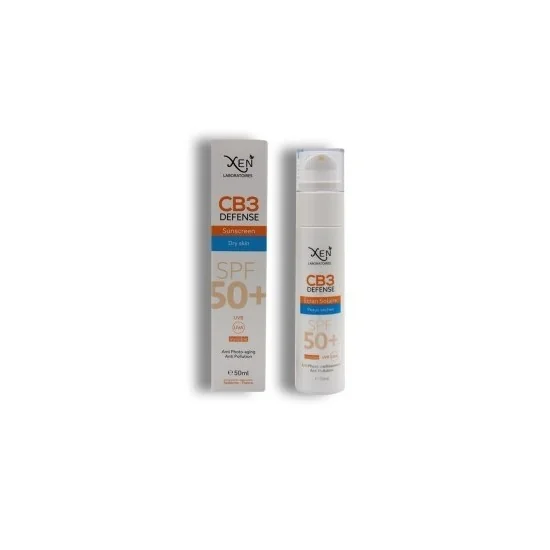 XEN CB3 DEFENCE ECRAN SOLAIRE INVISIBLE SPF50+ PEAUX SECHES pour So...