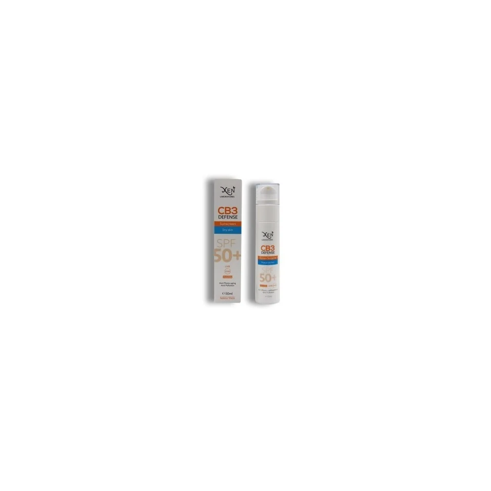 XEN CB3 DEFENCE ECRAN SOLAIRE INVISIBLE SPF50+ PEAUX SECHES pour So...