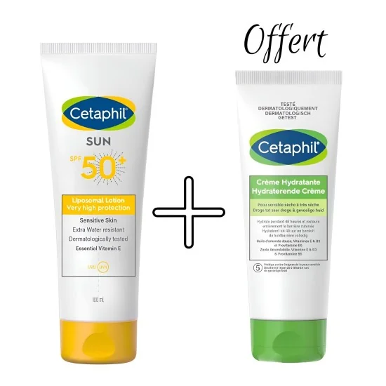 CETAPHIL - PACK PEAU PROTÉGÉE ET HYDRATÉE pour Nos Promotions