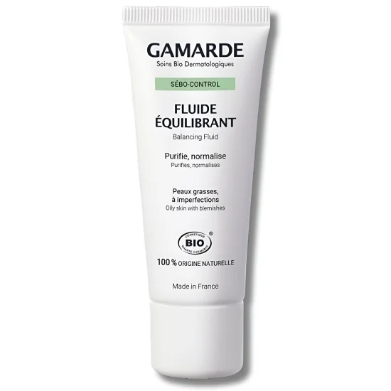 GAMARDE SÉBO-CONTROL - FLUIDE ÉQUILIBRANT PEAUX GRASSES 40ML pour B...