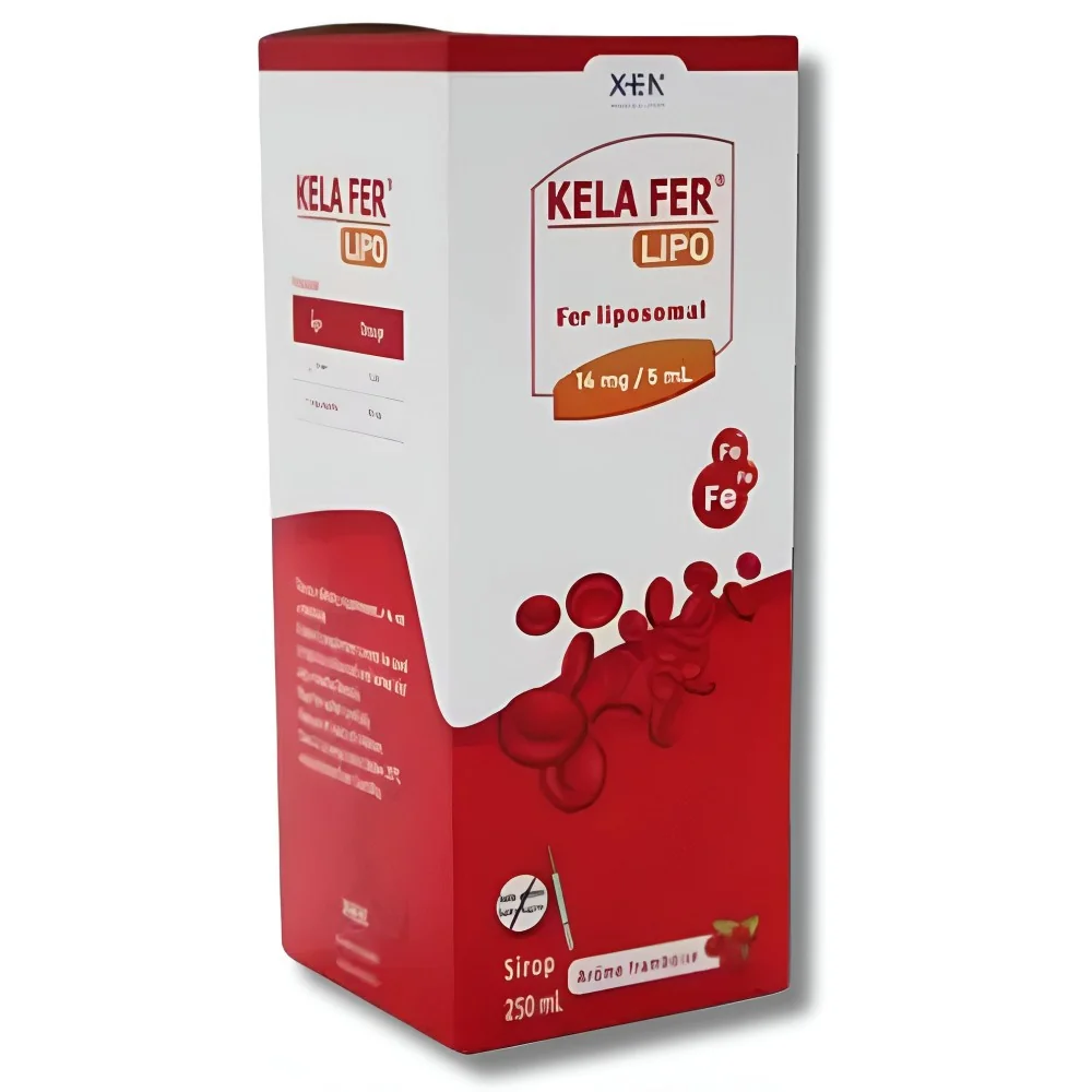 XEN - KELA FER LIPO SIROP 250ML pour Compléments Alimentaires
