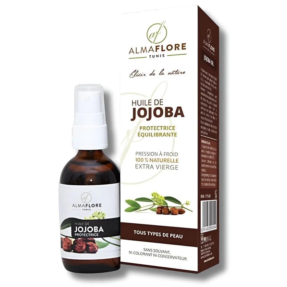 ALMAFLORE HUILE DE JOJOBA BIO 50ML pour Beauté