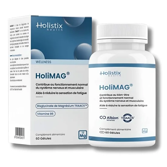 HOLISTIX - HOLIMAG 60 GELULES pour Compléments Alimentaires