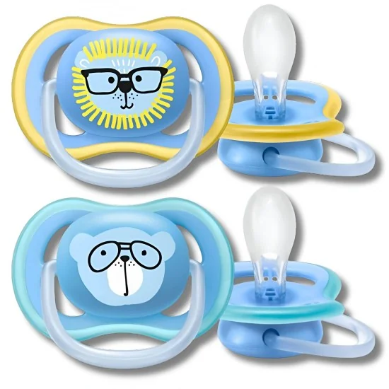 PHILIPS AVENT - 2 SUCETTES ULTRA AIR +18MOIS pour Maman et bébé