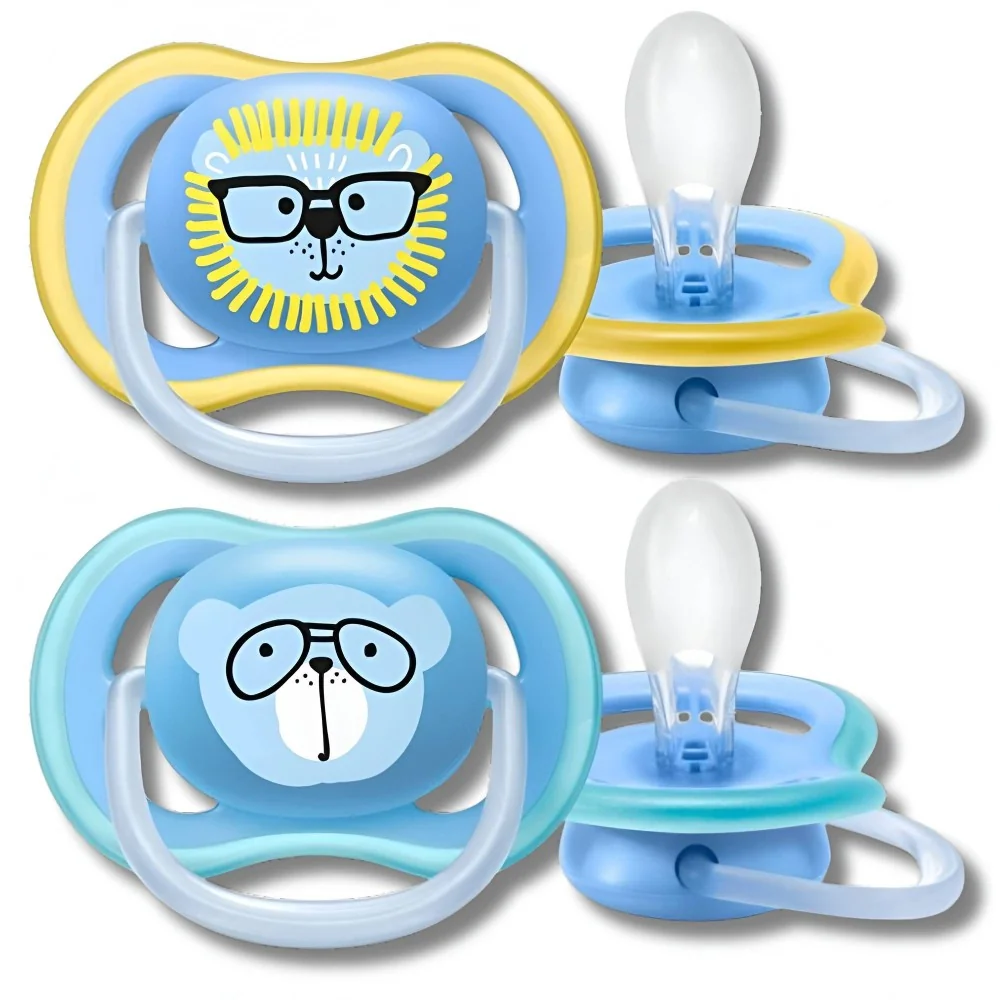 PHILIPS AVENT - 2 SUCETTES ULTRA AIR +18MOIS pour Maman et bébé
