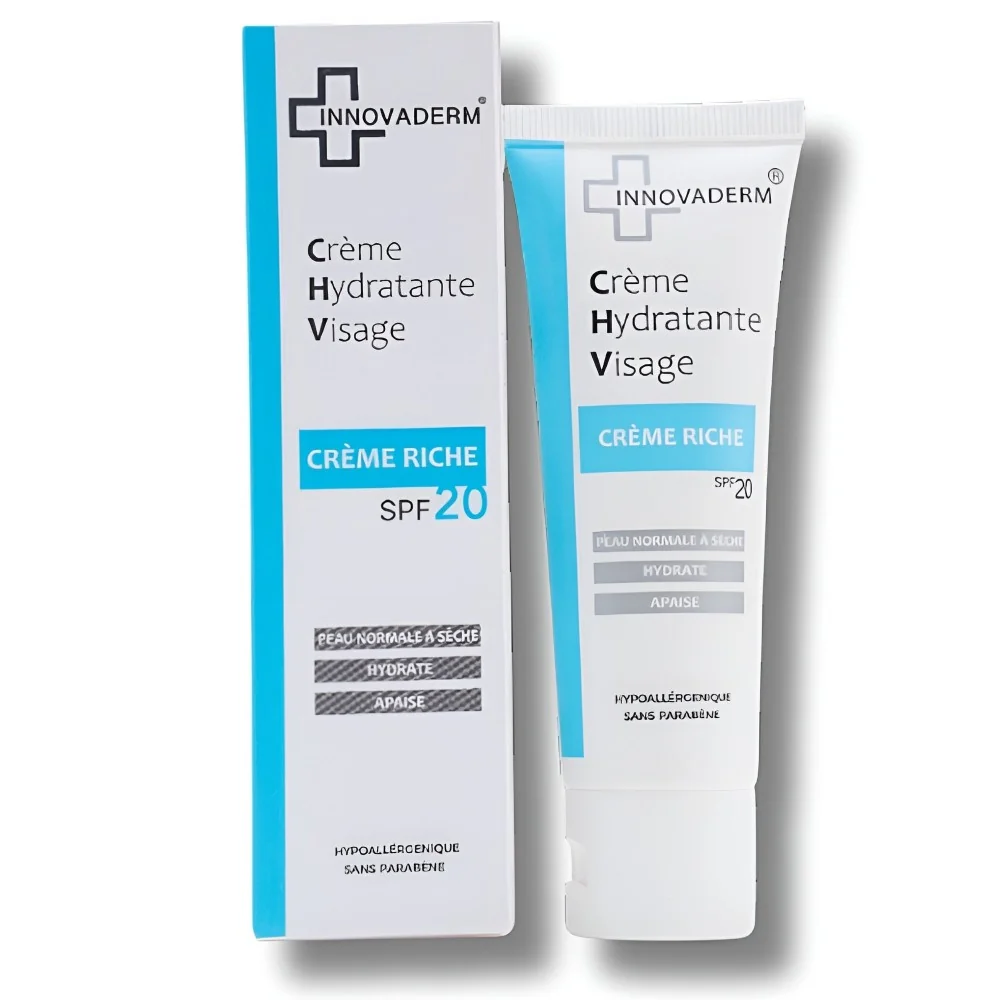 INNOVADERM - CREME RICHE HYDRATANTE PEAUX SECHES 50ML pour Beauté