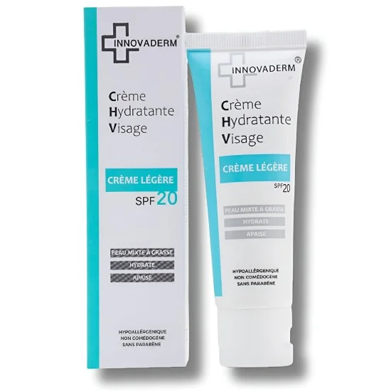 INNOVADERM - CREME LEGERE PEAUX MIXTES A GRASSES 50ML pour Beauté