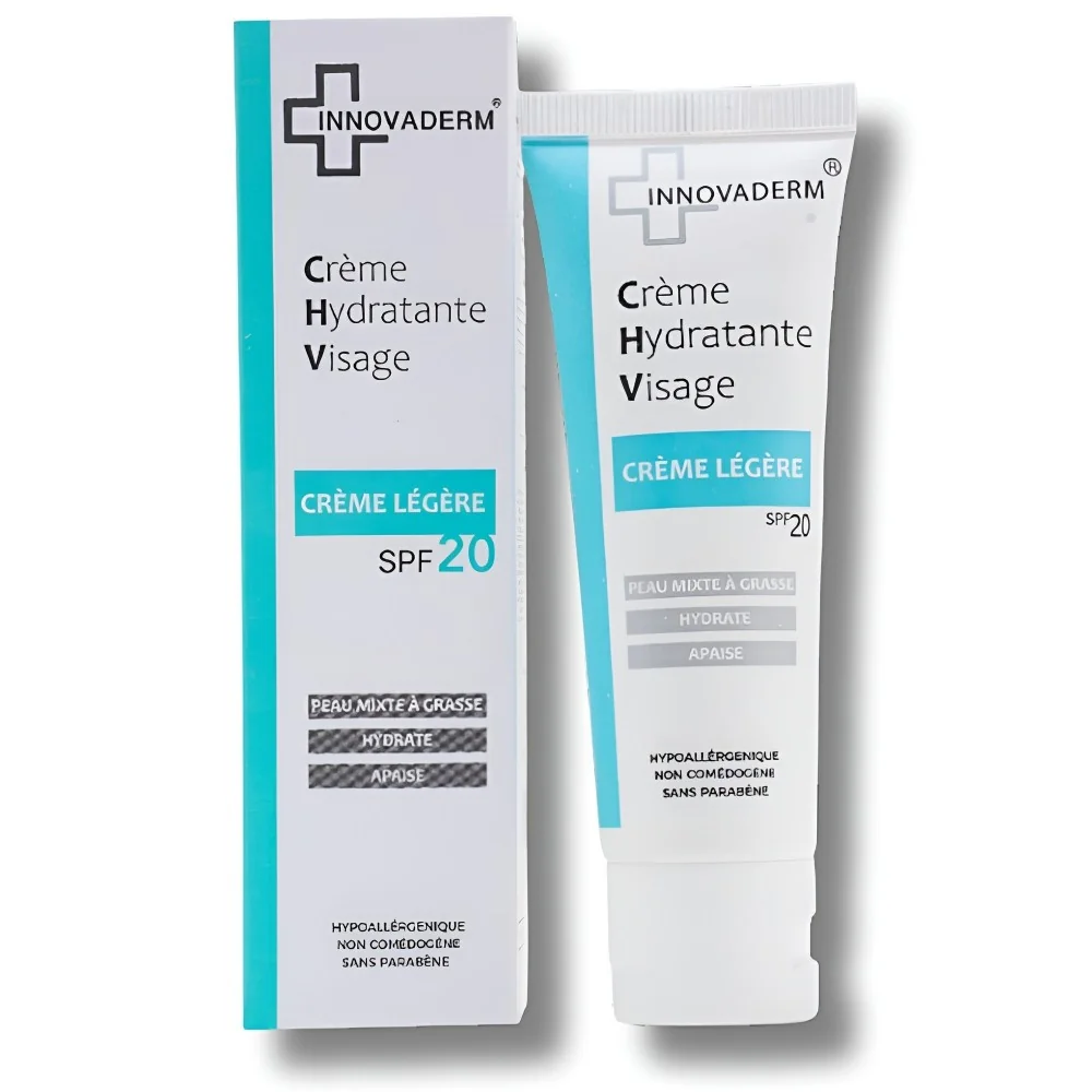 INNOVADERM - CREME LEGERE PEAUX MIXTES A GRASSES 50ML pour Beauté