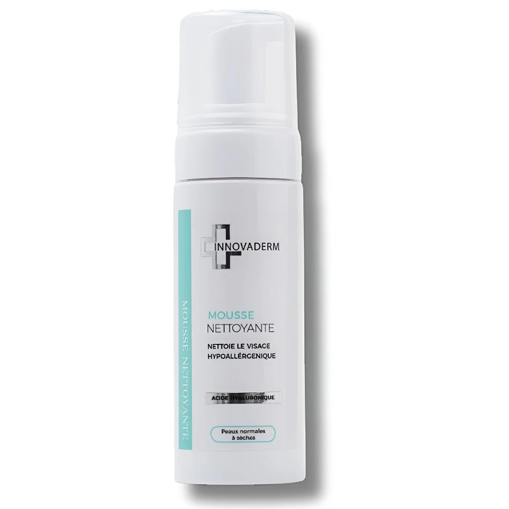 INNOVADERM - MOUSSE NETTOYANTE PEAU NORMALE À SÈCHE 150ML pour Beauté
