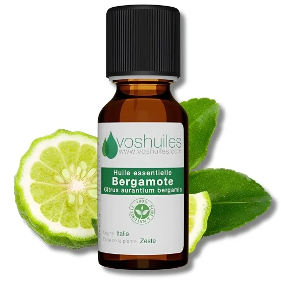 VOSHUILES - HUILE ESSENTIELLE BERGAMOTE 10ML pour Soins
