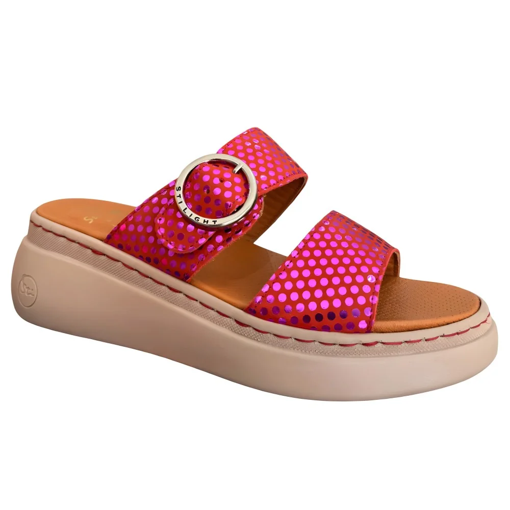 STILIGHT - CLAQUETTES ORTHOPÉDIQUES COULEUR ROSE CHANGEANTE FEMMES ...
