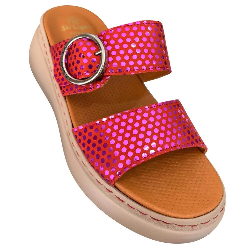 STILIGHT - CLAQUETTES ORTHOPÉDIQUES COULEUR ROSE CHANGEANTE FEMMES ...
