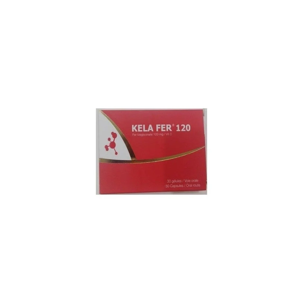 XEN KELA FER 120MG 30 capsules pour Compléments Alimentaires