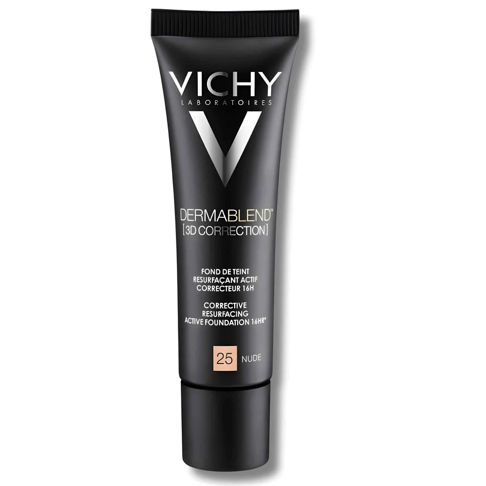 VICHY DERMABLEND 3D CORRECTION FOND DE TEINT 25 NUDE 30ML pour Solaire
