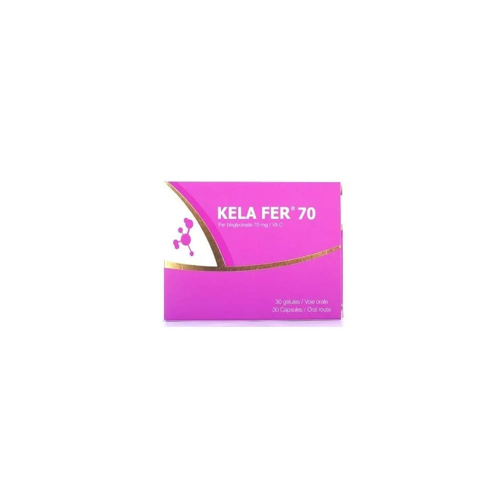 XEN KELA FER 70MG 30 capsules pour Compléments Alimentaires