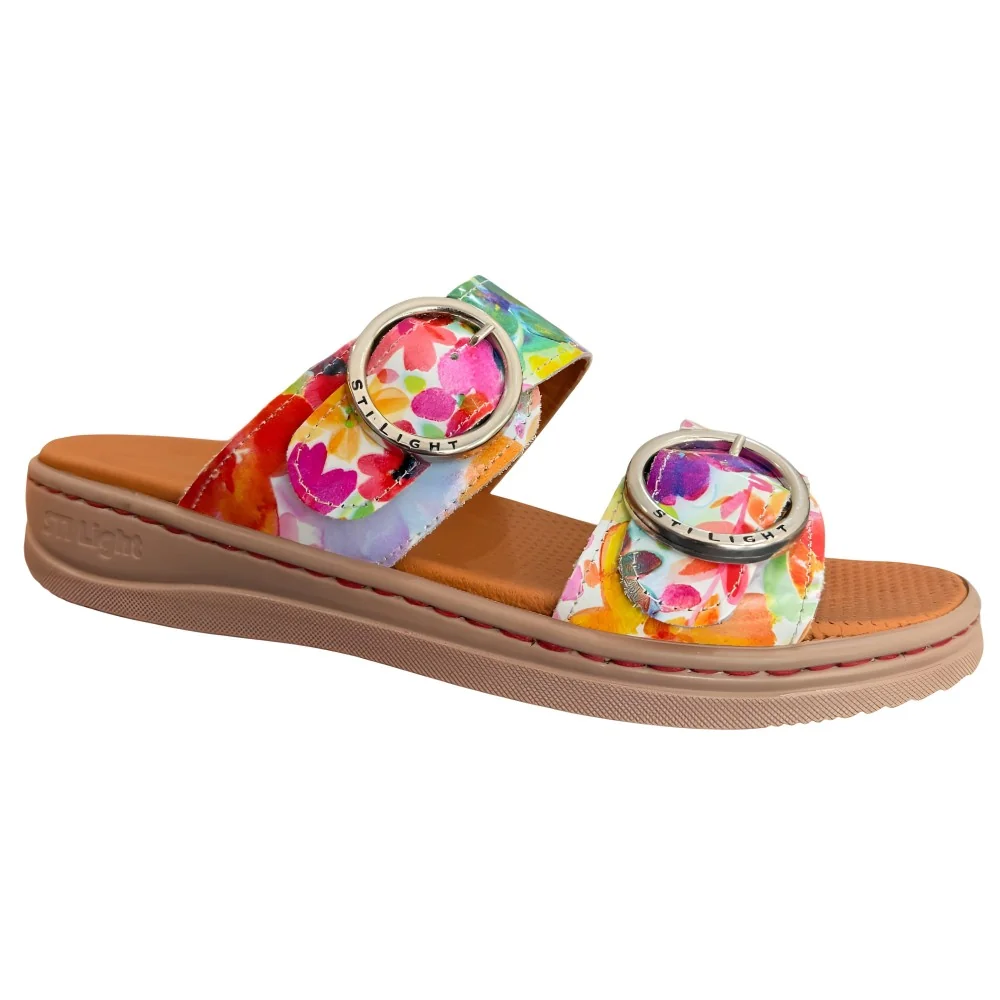 STILIGHT - CLAQUETTES ORTHOPEDIQUES FLEURIS FEMMES pour sabots et c...