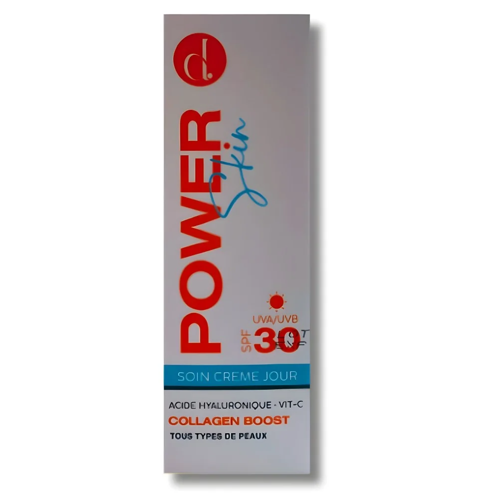 ODA POWER SKIN - SOIN CREME JOUR VITAMINE C SPF30 50ML pour Beauté