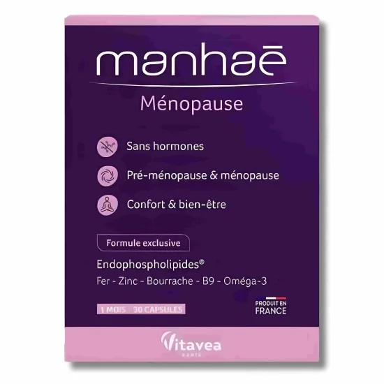 VITAVEA - MANHAE MENOPAUSE 30 CAPSULES pour Compléments Alimentaires