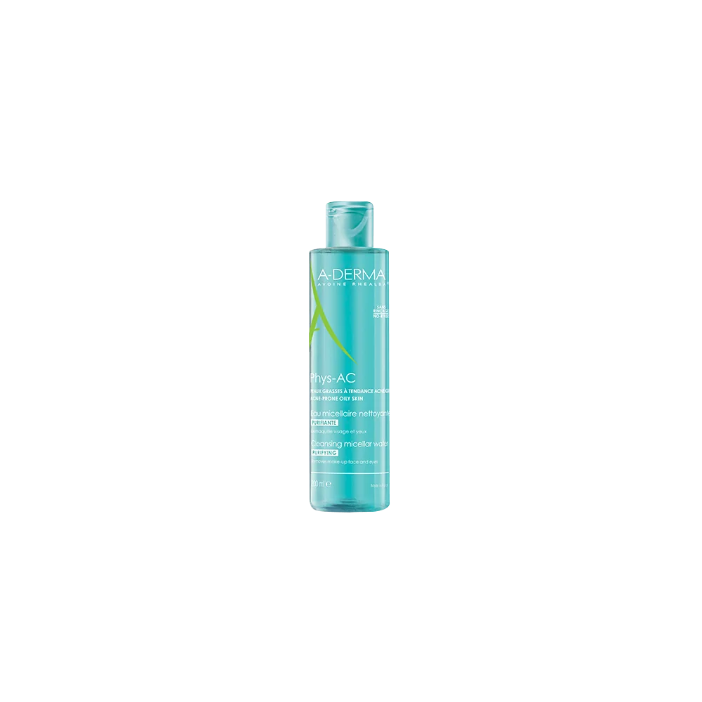 ADERMA PHYS-AC EAU MICELLAIRE PURIFIANTE 200ML pour Visage
