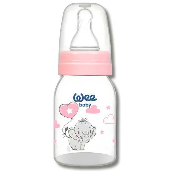 WEE BABY - NATURAL BIBERON EN PLASTIQUE 0-6M 125ML 851 pour Maman e...