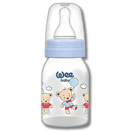 WEE BABY - NATURAL BIBERON EN PLASTIQUE 0-6M 125ML 851 pour Maman e...