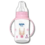 WEE BABY - BIBERON PP AVEC ANSES 6-18M 150ML 744-F pour Maman et bébé