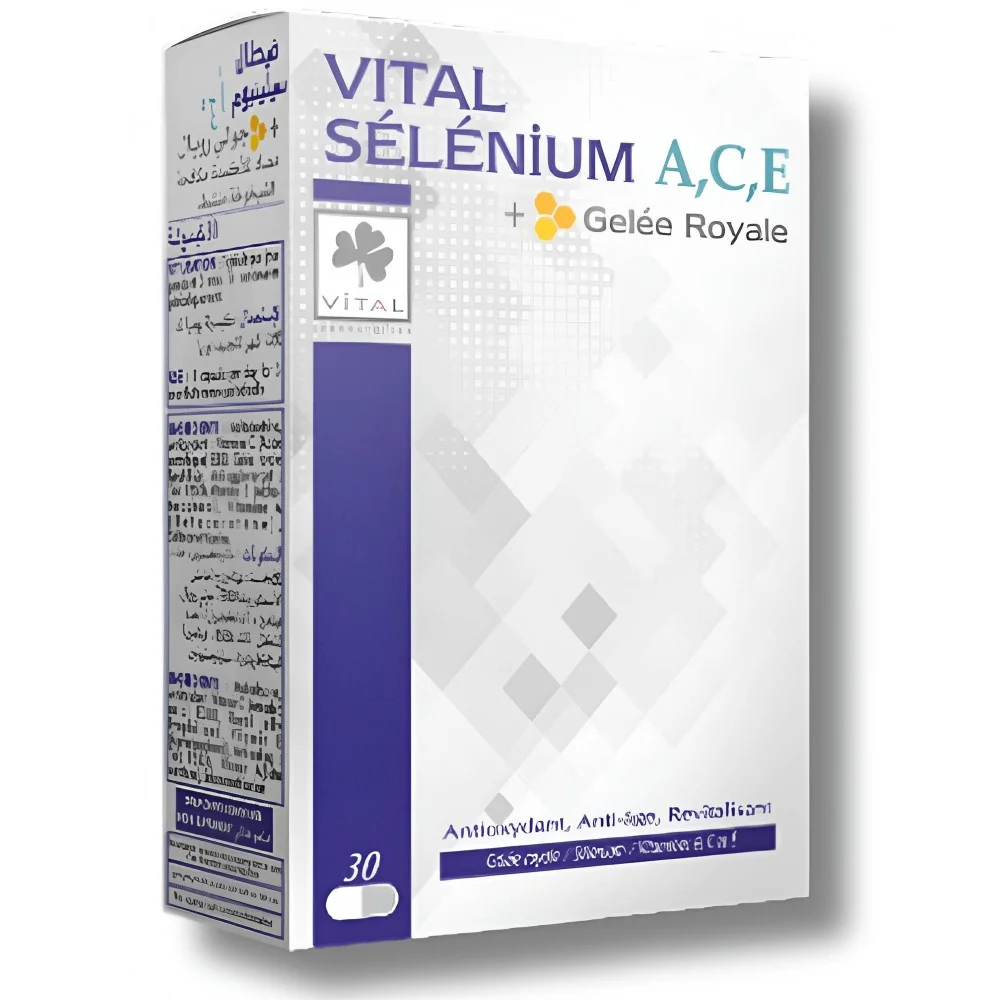 VITAL - SELENIUM ACE 30 GELULES pour Compléments Alimentaires