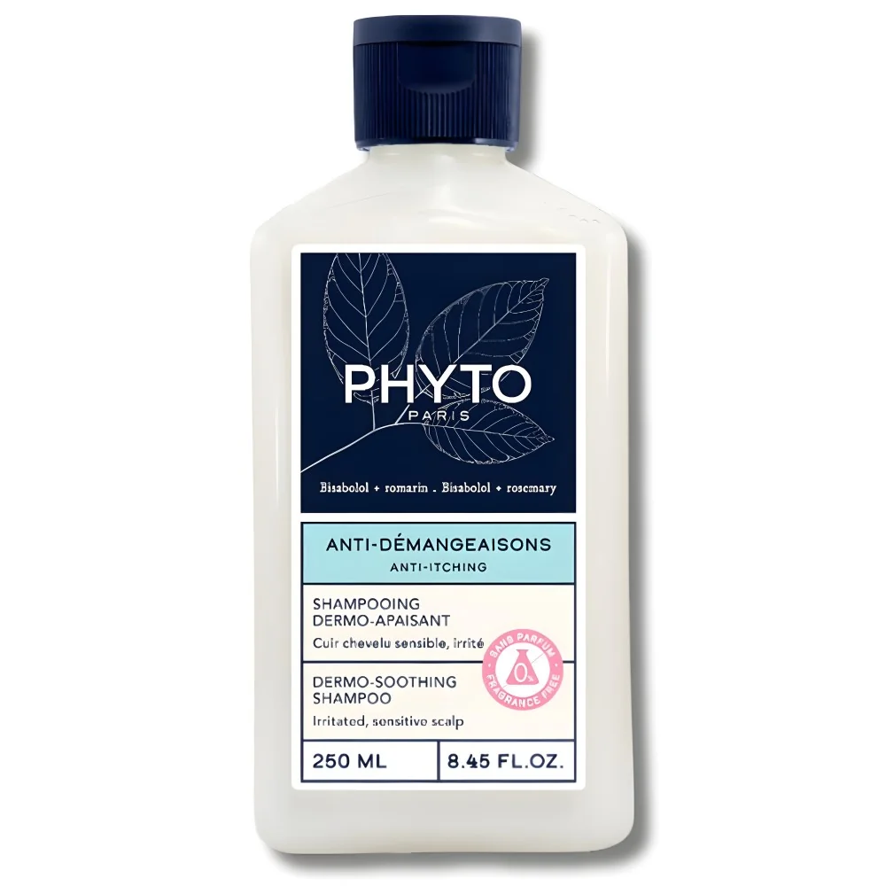 PHYTO - SHAMPOOING DERMO APAISANT ANTI-DEMANGEAISONS 250ML pour Beauté