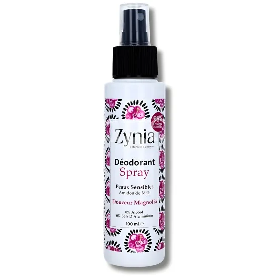 ZYNIA - DEODORANT SPRAY DOUCEUR MAGNOLIA 100ML pour Soins