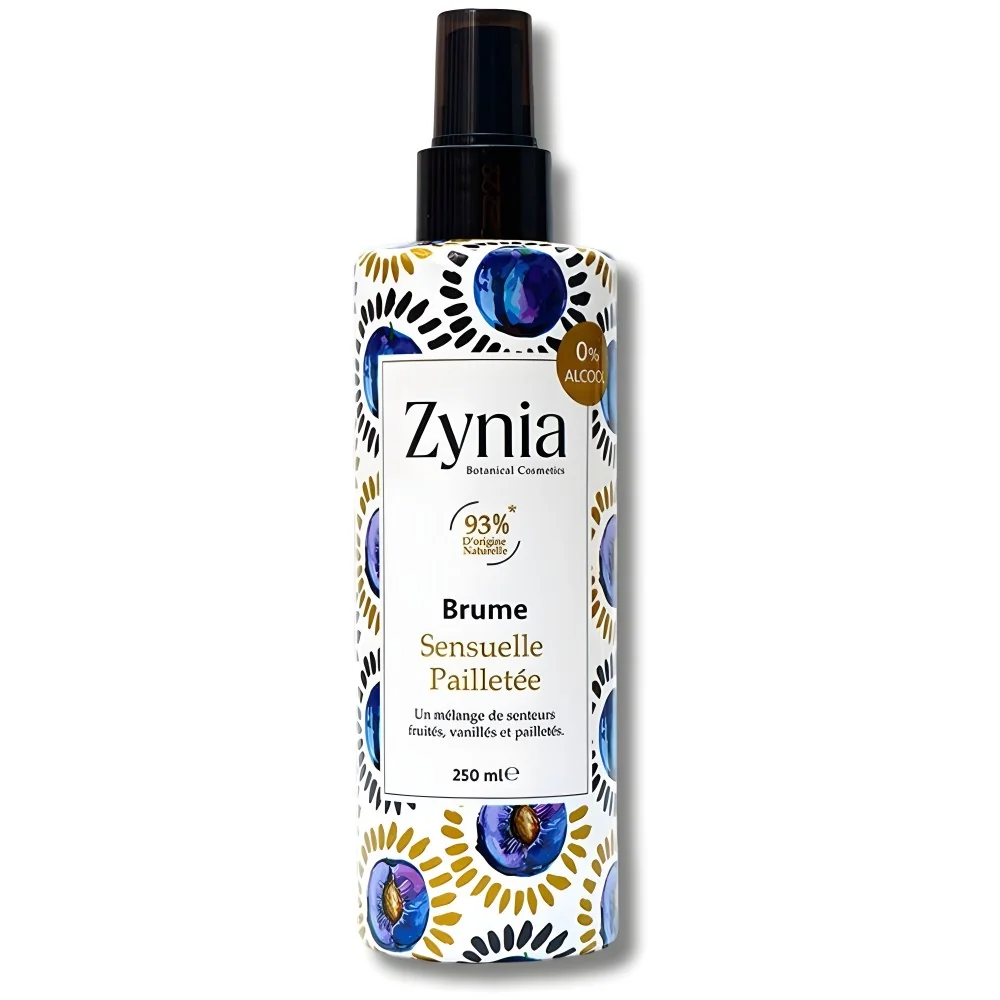 ZYNIA - BRUME SENSUELLE PAILLETTE 250ML pour Soins