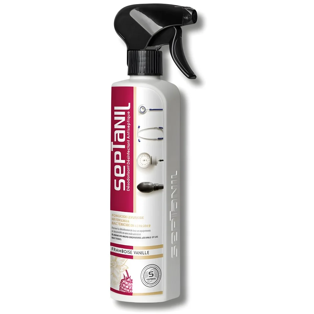 SEPTANIL - ANTISEPTIQUE VANILLE FRAMBOISE 500ML pour Spécial Covid