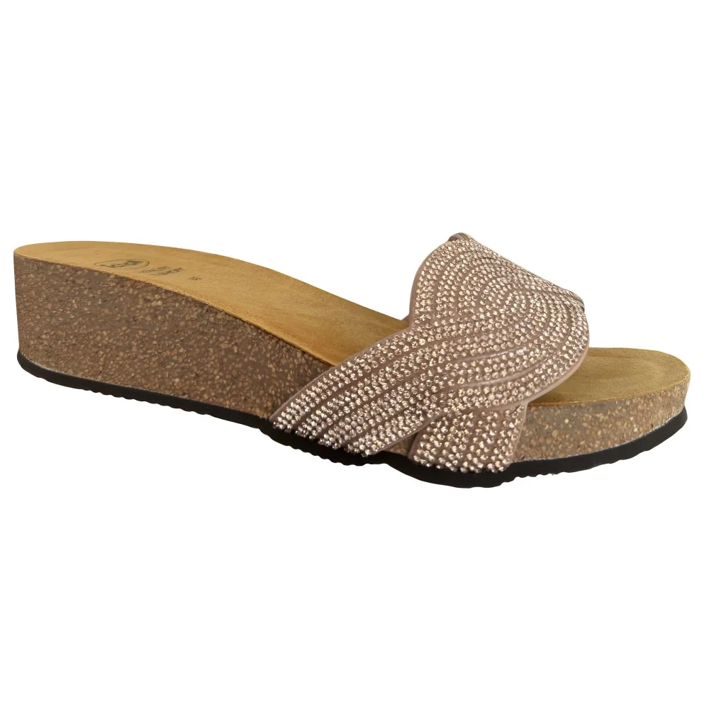 SCHOLL - CLAQUETTES ORTHOPEDIQUES ROSES POUR FEMME pour sabots et c...