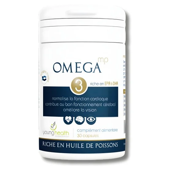 YOUNG HEALTH - OMEGA 3 30 GELULES pour Compléments Alimentaires