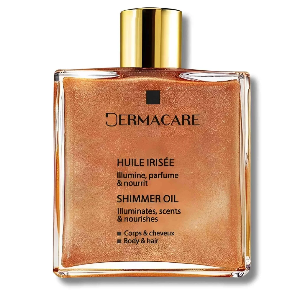 DERMACARE - HUILE SECHE PAILLETEE 50ML pour Solaire