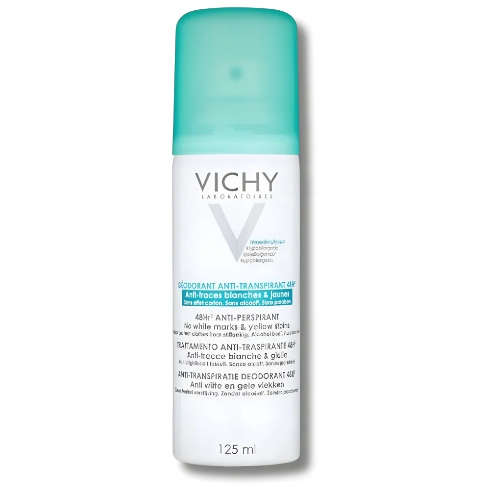 VICHY - DEO ANTI TRANSPIRANT SPRAY ANTI TRACE 48H 125ML pour Beauté