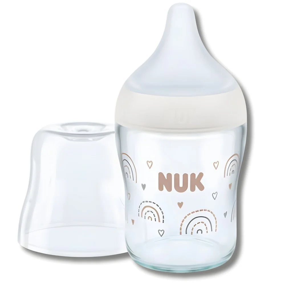 NUK - BIBERON PERFECT MATCH EN VERRE 120ML pour Maman et bébé