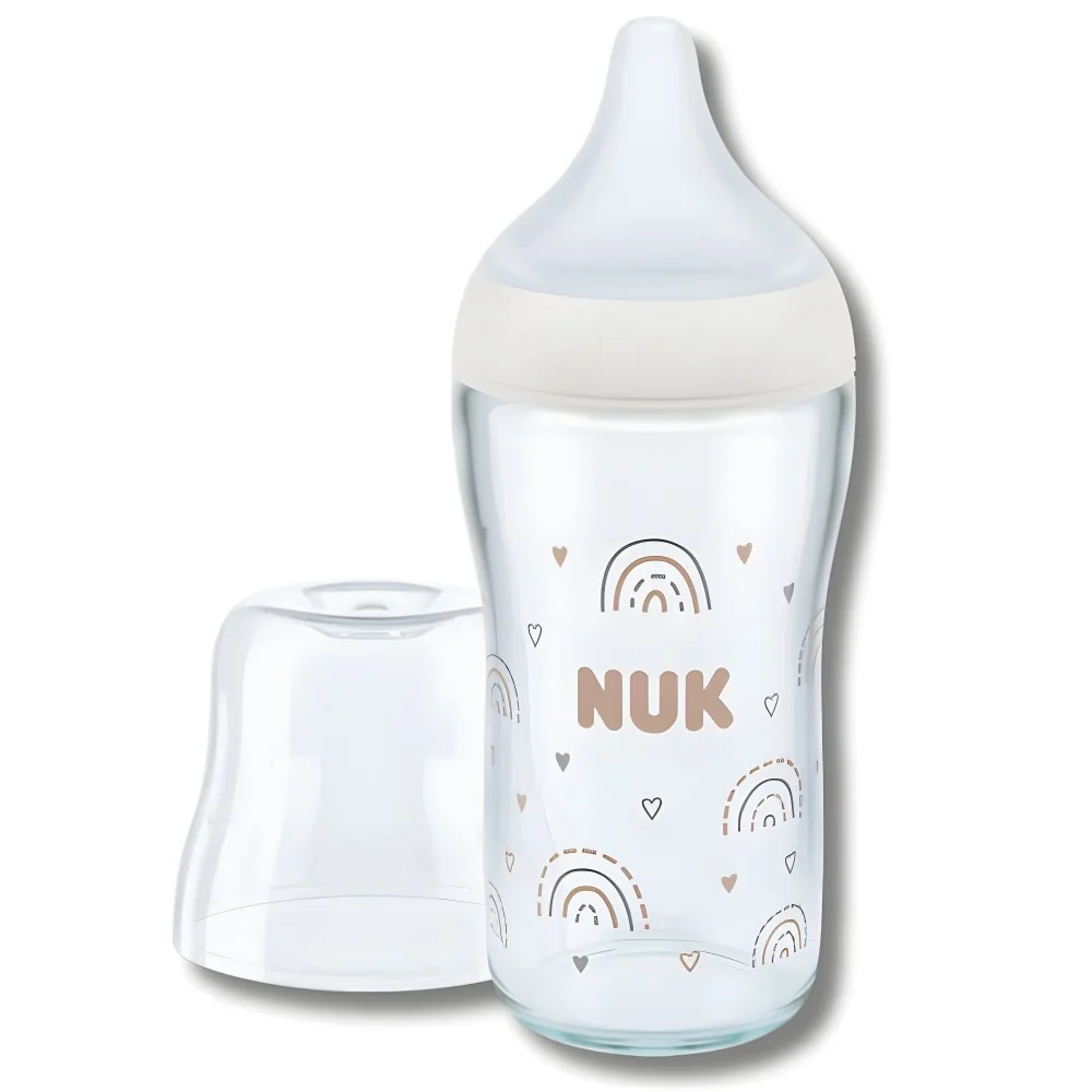 NUK - BIBERON PERFECT MATCH EN VERRE 230ML pour Maman et bébé