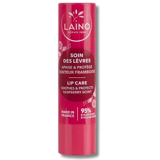 LAINO - SOIN DES LEVRES FRAGILISEES GOUT FRAMBOISE 4G pour Beauté
