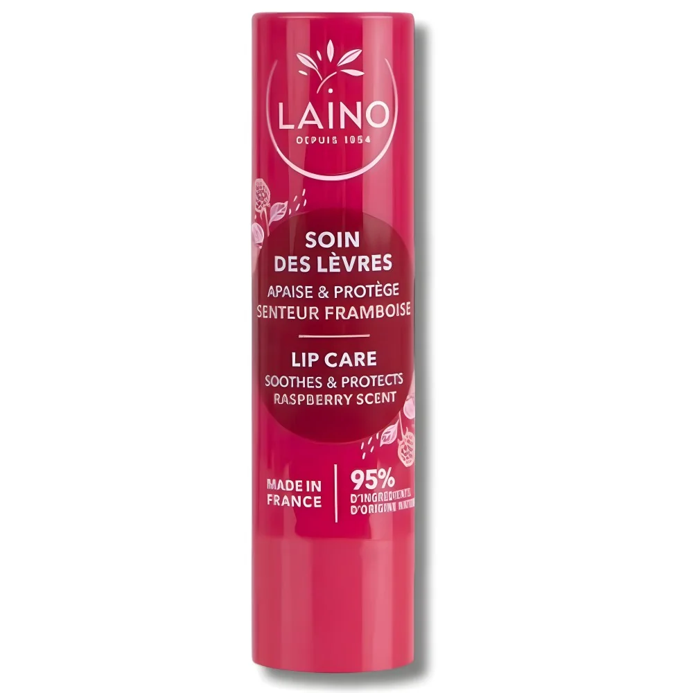 LAINO - SOIN DES LEVRES FRAGILISEES GOUT FRAMBOISE 4G pour Beauté
