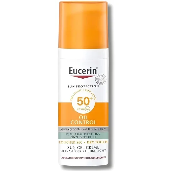 EUCERIN OIL CONTROL GEL-CRÈME SPF 50+ | Parafendri Tunisie
