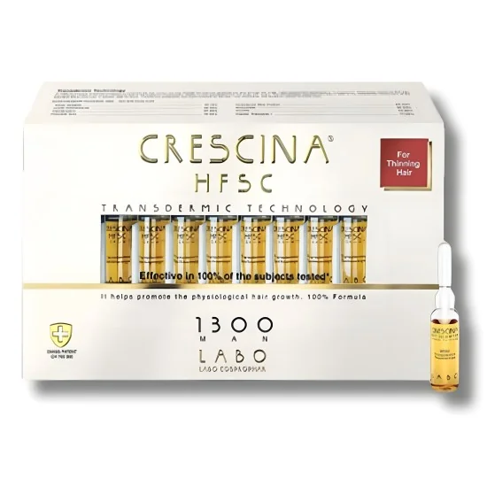 CRESCINA HFSC 1300 HOMME 20 AMPOULES pour Beauté