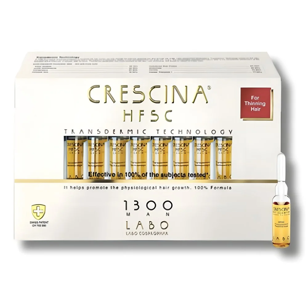 CRESCINA HFSC 1300 HOMME 20 AMPOULES pour Beauté