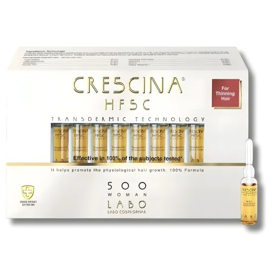 CRESCINA HFSC 500 WOMAN 20 AMPOULES pour Beauté