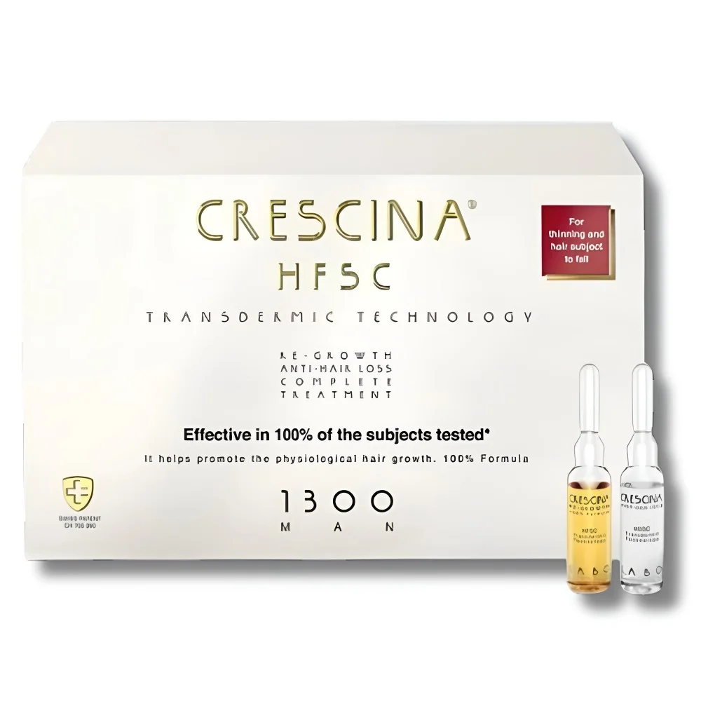 CRESCINA TTT COMPLET (ANTI CHUTE+REPOUSSE) 1300 HOMME 10 +10 AMPOUL...