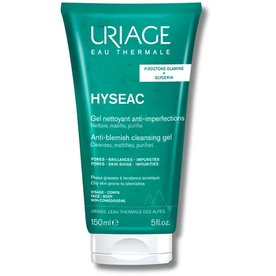 URIAGE HYSÉAC Gel Nettoyant PURIFIANT 150ML pour Beauté